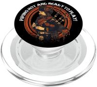 Zampognaro Scozia Musica per zampogna Bagpipes Zampogna PopSockets PopGrip per MagSafe