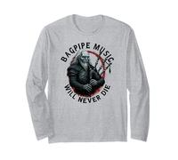 Zampognaro Scozia Strumento-Cornamusa Bagpipe-Sound Zampogna Maglia a Manica