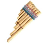 Zampona fatto a mano, circa 30 cm x 11 cm, doppio Panpipes Sud America strumento musicale regalo