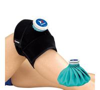 Zamst IW-1 Icing Set - Set composto da 1 Fascia di fissaggio + 1 Borsa per il ghiaccio taglia M - Fissabile per: caviglia, braccio, gomito, ginocchio