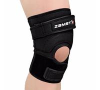 Zamst JK-2 -Ginocchiera per rotula, tendini quadricipitale e rotuleo, (L) | Ginochiera con cuscinetti rotulei e chiusure a compressione regolabili - Ideale per sport o attività che comportano salti