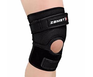 Zamst JK-2 Knee - Ginocchiera per rotula, tendine rotuleo e tendine quadricipitale - Tutore ginocchio cuscinetti rotulei e chiusure compressione regolabili - Ideale per sport che comportano salti (XL)