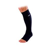 ZAMST LC-1OPEN TOE PAIO DI GAMBALI CON PIEDE TUBOLARE PER COMPRESSIONE POLPACCIO