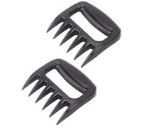 ZAMXHUG Cosce di Maiale tirate - 2 pinze per Barbecue di Maiale tirato, Artigli per tritacarne per Barbecue, pinze per macinare Carne Forte, Accessori per Barbecue affumicati