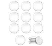 ZAMXHUG fermaporta da Muro,10pcs Strongest Fermaporta,Gomma Trasparente,Cuscino del Muro,Bloccaporta Silenzioso per la Maniglia della Porta,Ferma Porta Paraurti Muro Protettore Silenziatore