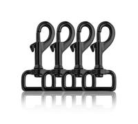 ZAMXHUG moschettoni,4pcs ganci con giunto girevole per collare per cani,moschettone con giunto girevole,moschettone con giunto girevole in acciaio inox,moschettone a moschettone con moschettone a vite