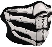 Zan Headgear Bonebreath Glow, mezza maschera Taglia unica male Nero/Grigio