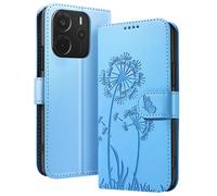 Zanaé, Custodia a portafoglio per Redmi Note 14 4G Design premium Fiori Farfalla