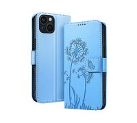 ZANAÉ Protettiva BLOW-BL-15R Custodia a libro per Apple iPhone 15, Blu chiaro