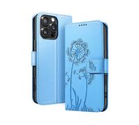ZANAÉ Protettiva BLOW-BL-16P Custodia a libro per Apple iPhone 16 Pro, Blu chiaro