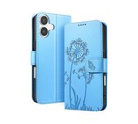 ZANAÉ Protettiva BLOW-BL-17N Custodia a libro per Apple iPhone 17, Blu chiaro
