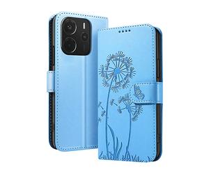 ZANAÉ Protettiva BLOW-BL-N144 Custodia a libro per Xiaomi Redmi Note 14 4G, Blu chiaro