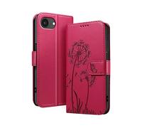 ZANAÉ Protettiva BLOW-RD-16E Custodia a libro per Apple iPhone 16e, Rosso