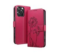 ZANAÉ Protettiva BLOW-RD-16P Custodia a libro per Apple iPhone 16 Pro, Rosso