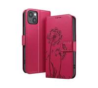 ZANAÉ Protettiva BLOW-RD-IP134 Custodia a libro per Apple iPhone 13/iPhone 14, Rosso