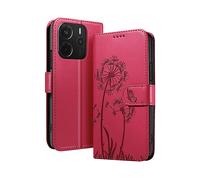 ZANAÉ Protettiva BLOW-RD-N144 Custodia a libro per Xiaomi Redmi Note 14 4G, Rosso