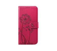 ZANAÉ Protettiva BLOW-RD-S25R Custodia a libro per Samsung Galaxy S24/S25, Rosso