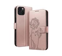 ZANAÉ Protettiva BLOW-RG-15R Custodia a libro per Apple iPhone 15, Rosa champagne