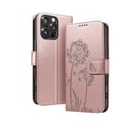 ZANAÉ Protettiva BLOW-RG-16X Custodia a libro per Apple iPhone 16 Pro Max, Rosa champagne