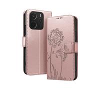 ZANAÉ Protettiva BLOW-RG-N144 Custodia a libro per Xiaomi Redmi Note 14 4G, Rosa champagne