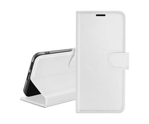 ZANAÉ Protettiva FOLIO-ZAN-WH-RN10R Custodia a libro per Xiaomi Redmi Note 10 5G/Poco M3 Pro, Bianco