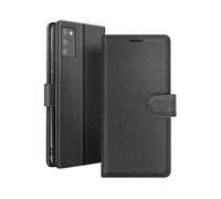 ZANAÉ Protettiva ZAN-BK-A02S Custodia a libro per Samsung Galaxy A02s/A03s, Nero