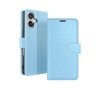 ZANAÉ Protettiva ZAN-LB-17R Custodia a libro per Apple iPhone 17 Air, Blu chiaro