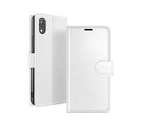 ZANAÉ SMART VISION CUSTODIA A LIBRO per Apple iPhone XR, Bianco