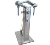 Zanca Telescopica Tipo Emilia Quadra Rinforzata Sfilo cm 40/70 Piastra 250x150 s