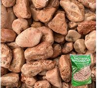 Zandobbio Ciottolo di Marmo Rosso Verona 25/40 Sacco da 25 kg Sassi Pietre arredo Giardino vasi