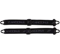 Ricambio Bretelle Zandonà SPARE SUSPENDERS KID X6 da 105 a 120 cm Nero