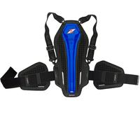 Zandona Hybrid Back Pro RS X6 Protezione per la schiena, nero-blu per maschi