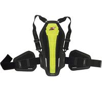 Zandona Hybrid Back Pro RS X6 Protezione per la schiena, nero-giallo per maschi