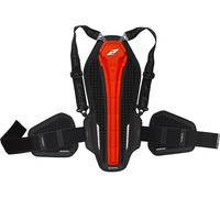 Zandona Hybrid Back Pro RS X7 Protezione per la schiena, nero-rosso per maschi
