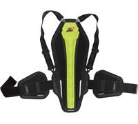 Zandona Hybrid Back Pro RS X8 Protezione per la schiena, nero-giallo per maschi