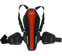 Zandona Hybrid Back Pro RS X8 Protezione per la schiena, nero-rosso per maschi