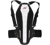 Zandona Hybrid Back Pro X7 Protettore posteriore, bianco, taglia XS per maschi