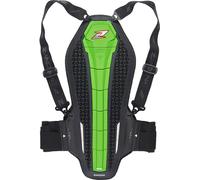 Zandona Hybrid Back Pro X7 Protettore posteriore, verde, taglia XL per maschi
