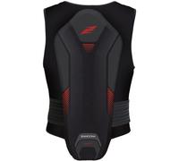 Zandona Soft Active Evo Sun Space Gilet, nero-rosso, taglia 170 cm 175 cm 180 cm per maschi