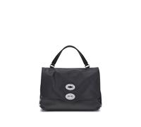Zanellato Black Calf Leather Bos Taurus Shoulder Bag
