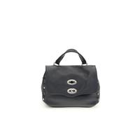 Zanellato Blue Calf Leather Bos Taurus Shoulder Bag
