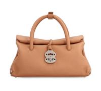 Zanellato - Borsa in pelle elegante con borchie - - Bags - Donna - Marrone - ONE SIZE