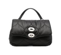 Zanellato - Borsa Postina Lunaria Piccola in Pelle - - Bags - Donna - Nero - S