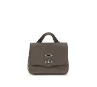 Zanellato Brown Calf Leather Bos Taurus Handbag