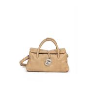 Zanellato - Dotta Plissé Small Top Handle Bag - - Bags - Donna - Beige - ONE SIZE