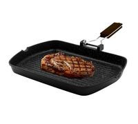 Zanetti Bistecchiera 26x36 cm Induzione Alluminio Pressofuso