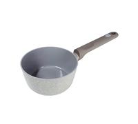 Zanetti, Casseruola Origin Diametro 16 cm, Rivestimento in Ceramica, Antiaderente Alta Qualità, Fondo Alto Spessore, Cucina Sana e Naturale, Manico Ergonomico Soft Touch, Adatta per Induzione