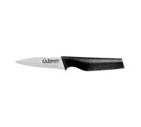 Zanetti, Coltello Multiuso Modello Pro, Coltello Acciaio Inox Finitura Mat, Lama 8 cm, Spessore 1.2 mm, Coltello Cucina Professionale, Manico Ergonomico in Polipropilene