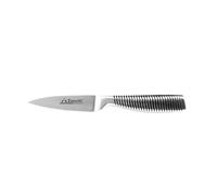 Zanetti, Coltello Sbucciatore Universale Modello Ultra, Coltello Acciaio Inox, Lama 9 cm, Spessore 2 mm, Coltello Cucina, Manico Vuoto Acciaio Inox