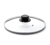 Zanetti - Coperchio in Vetro con Pomello per pentole e padelle, Diametro 28 cm